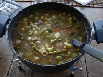 Soupe au Pistou at Table